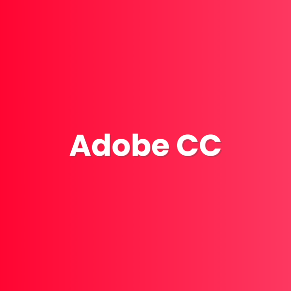Adobe Creative Cloud (12Month)