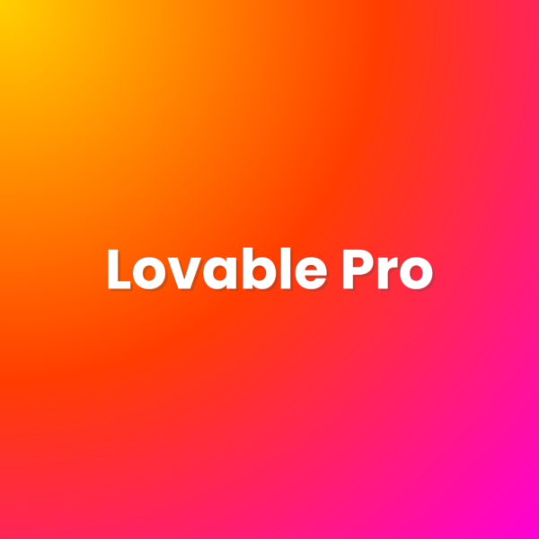 Lovable Pro Premium (1 Year)